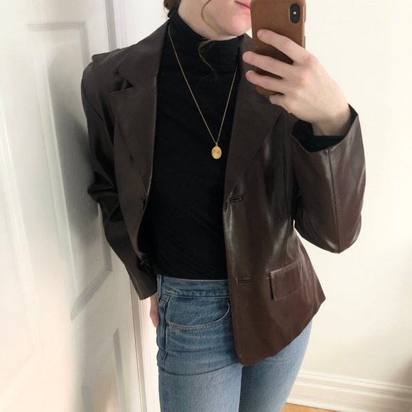 Vintage Brown Blazer - Picture 2 of 11